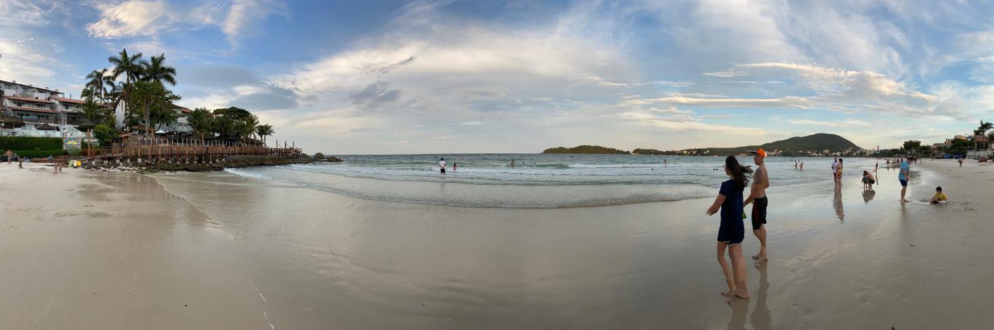 Apto Vista Mar -250Mts Da Praia 邦比尼亚斯 外观 照片