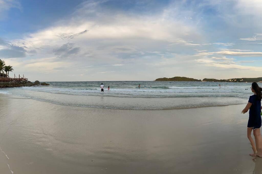 Apto Vista Mar -250Mts Da Praia 邦比尼亚斯 外观 照片